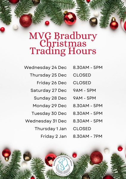 Macarthur Vet MVG 2025 Christmas and New Year Opening Hours 2 Macarthur Vet MVG 2025 Christmas and New Year Opening Hours 2